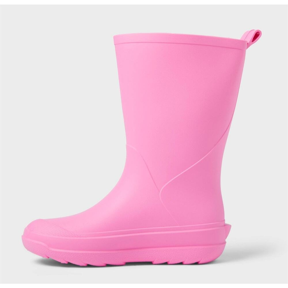 Cat and Jack Blush Slip on Rain Boot NWT Size 4 Youth - Picture 2 of 6